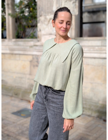 Molde de blusa Manna - Anna Rose patterns