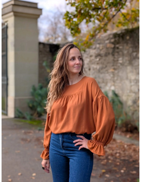 Molde de blusa Manna - Anna Rose patterns
