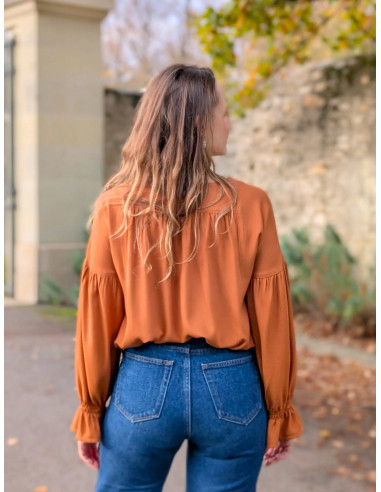 Molde de blusa Manna - Anna Rose patterns