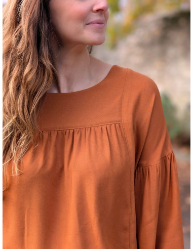 Molde de blusa Manna - Anna Rose patterns
