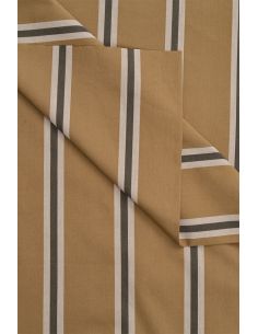 Tecido de algodão listrado Weave Iced Mocha - Atelier Brunette 2