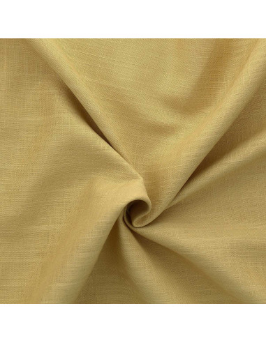 Tecido linho viscose - Ocre