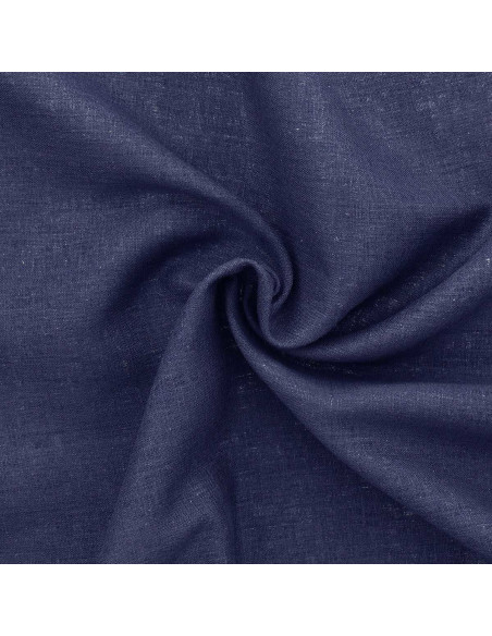 Tecido linho viscose - Azul marinho