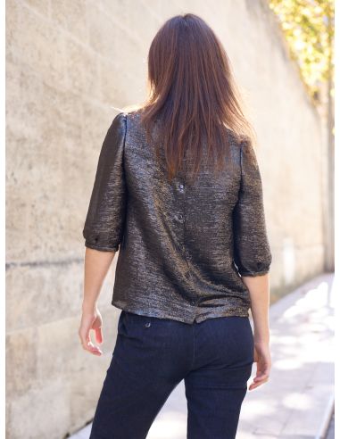 Molde de blusa Muse - Atelier Scämmit
