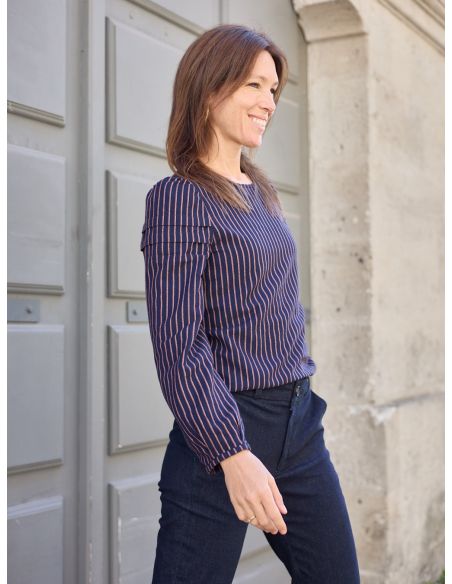 Molde de blusa Muse - Atelier Scämmit