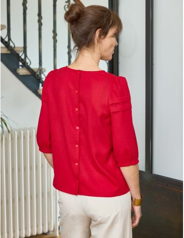 Molde de blusa Muse - Atelier Scämmit