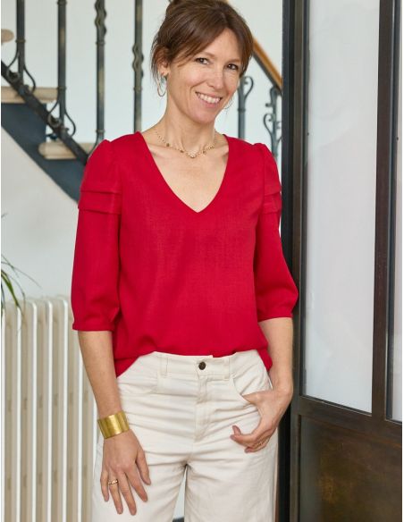 Molde de blusa Muse - Atelier Scämmit
