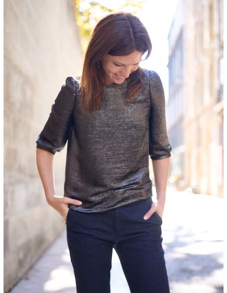 Molde de blusa Muse - Atelier Scämmit