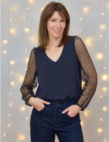 Molde de blusa Muse - Atelier Scämmit