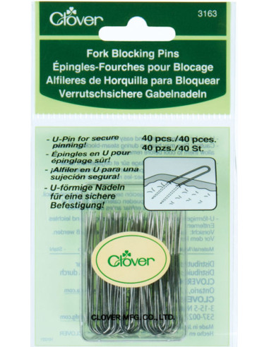 Pinos de forquilha para bloqueio