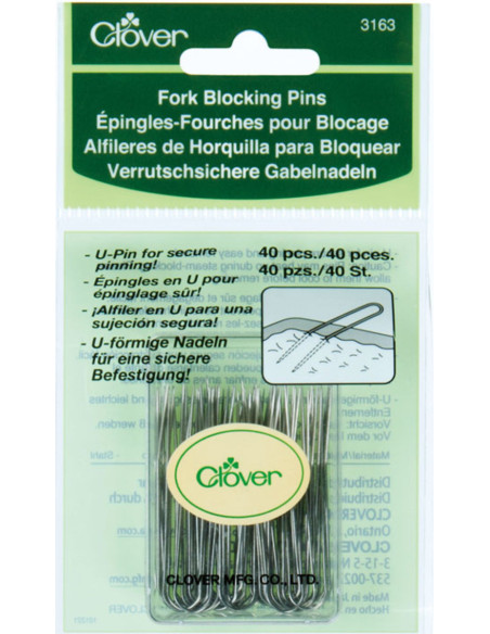 Pinos de forquilha para bloqueio