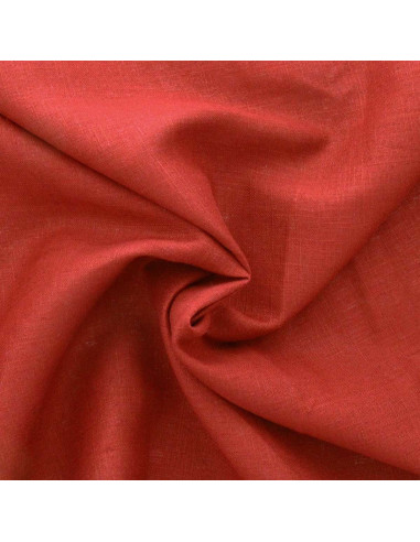 Tecido linho viscose - Rubi