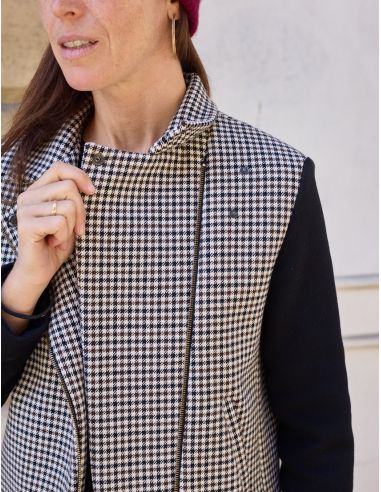 Molde de jaqueta estilo perfecto Electra - Atelier Scämmit