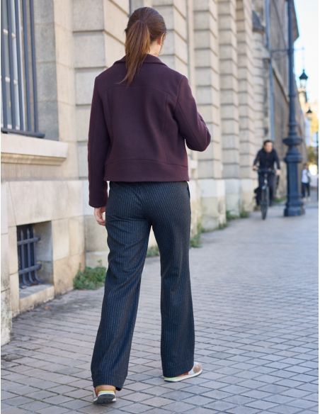 Molde de jaqueta estilo perfecto Electra - Atelier Scämmit