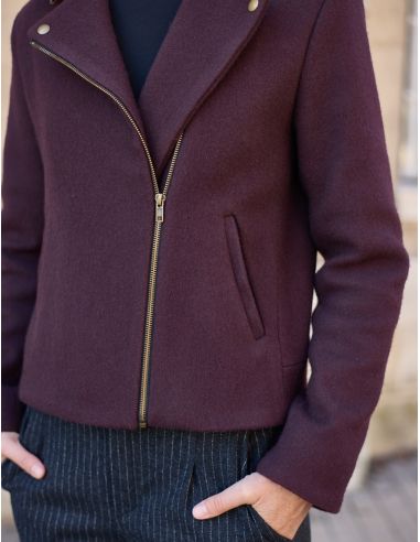 Molde de jaqueta estilo perfecto Electra - Atelier Scämmit