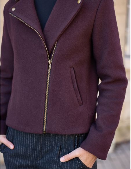 Molde de jaqueta estilo perfecto Electra - Atelier Scämmit