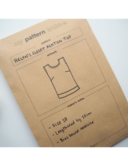 Envelopes de armazenamento para moldes de costura – conjunto de 10