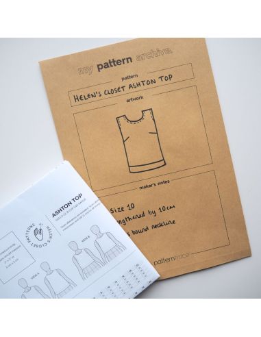 Envelopes de armazenamento para moldes de costura – conjunto de 10