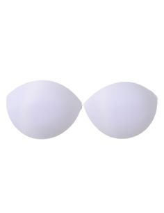 Copas push-up meia-lua sutiã brancas