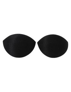 Copas push-up meia-lua sutiã pretas