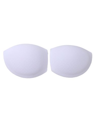 Copas push-up 3/4 sutiã brancas