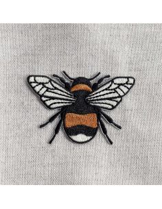 Emblema termocolante abelha