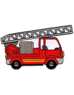 Emblema termocolante de veículo de bombeiro