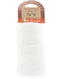 Algodão especial boutis n°8 - Branco