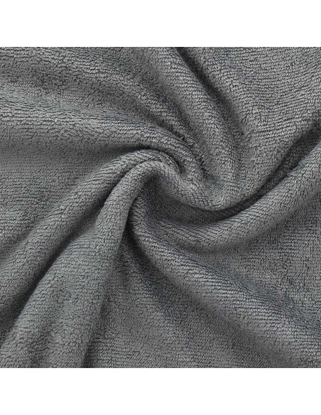 Tecido felpudo viscose - Cinza
