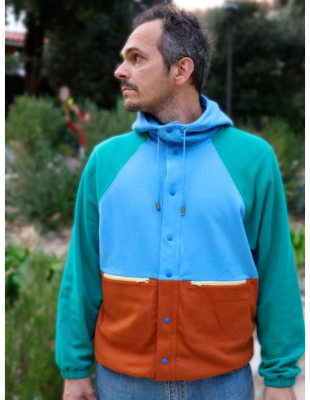 Padrão de moletom e jaqueta outdoor para crianças e adultos - Marmaï Patterns