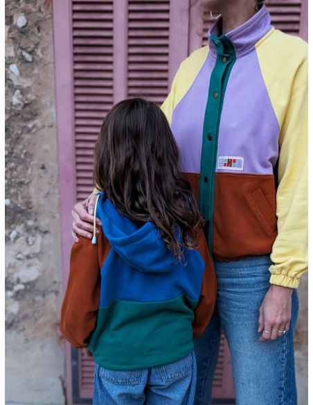 Padrão de moletom e jaqueta outdoor para crianças e adultos - Marmaï Patterns