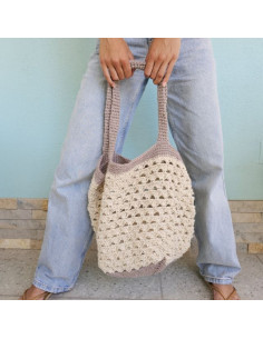 Kit de crochê - Bolsa Arclets