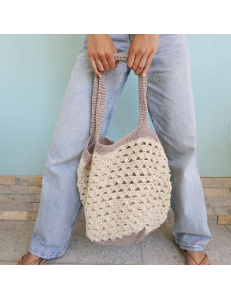 Kit de crochê - Bolsa Arclets