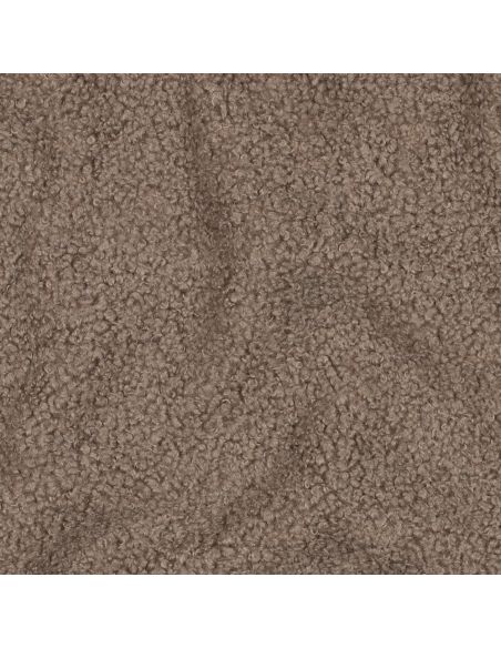 Tecido polar Teddy dupla face - Taupe