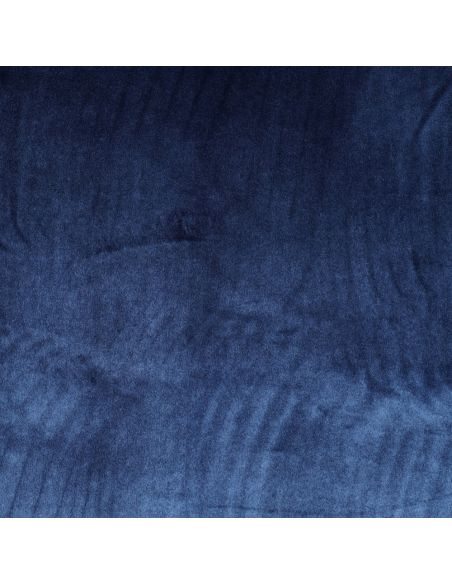 Tecido de veludo de luxo para estofados - Azul marinho
