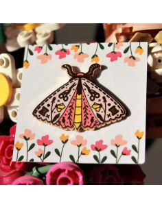Porta-agulhas magnético - Borboleta de primavera