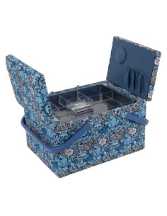 Boite à couture - Collection fleurs bleues 2