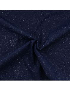 Tecido de lona impermeável para capa de chuva - Batik azul