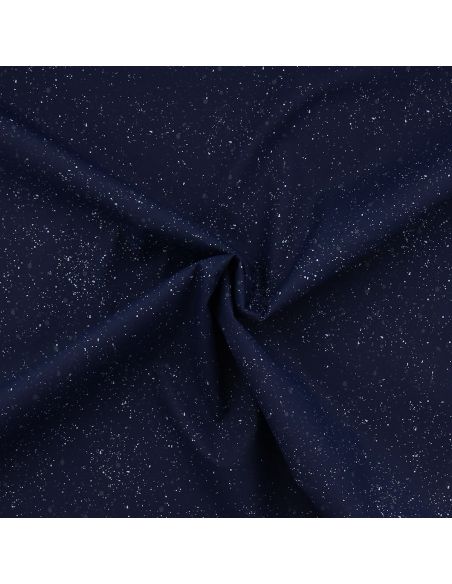 Tecido de lona impermeável para capa de chuva - Batik azul