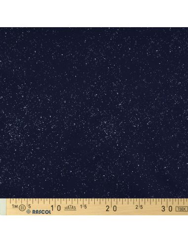 Tecido de lona impermeável para capa de chuva - Batik azul