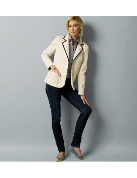 Molde de casaco - Butterick 5926