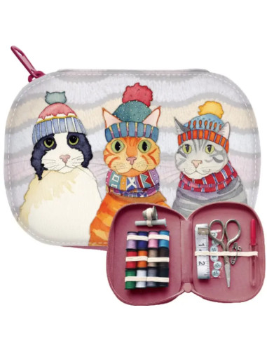 Kit de costura - Gato e gorro