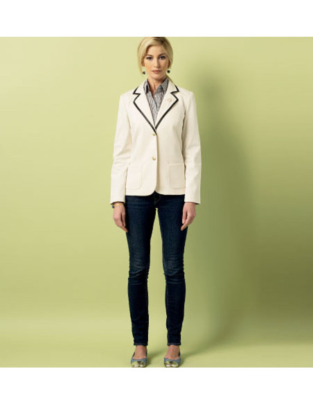 Molde de casaco - Butterick 5926