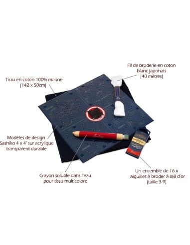 Kit de iniciação Starter sashiko