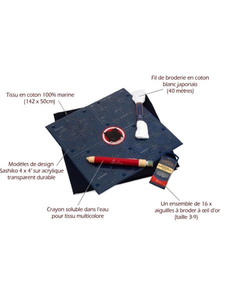 Kit de iniciação Starter sashiko