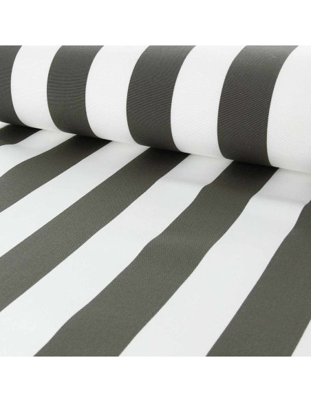 Tela de espreguiçadeira - Branco e taupe